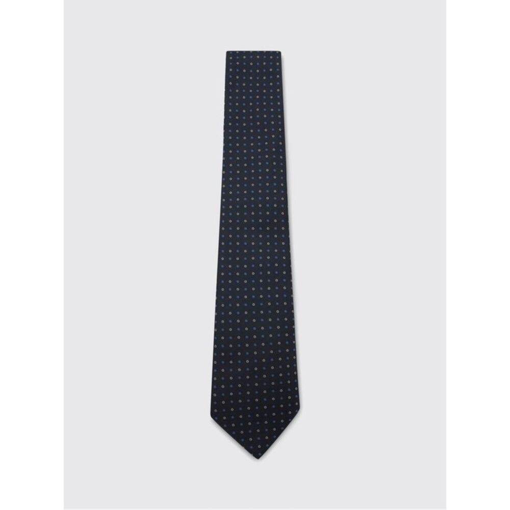 Canali Men Canali Floral Print Pure Silk Tie